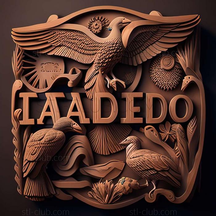 3D model Laredo in the United States (STL)